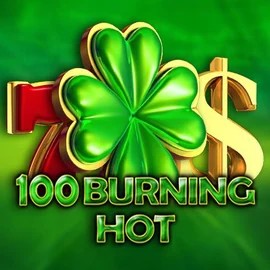 100 Burning Hot slot logo by Amusnet Interactive at Kyngs Casino100 Burning Hot