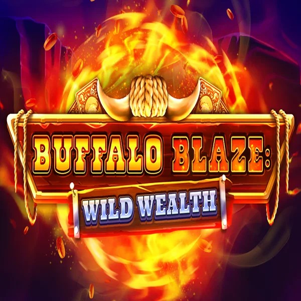 Buffalo Blaze Wild Wealth slot logo by OctoPlay at Kyngs CasinoBuffalo Blaze Wild Wealth