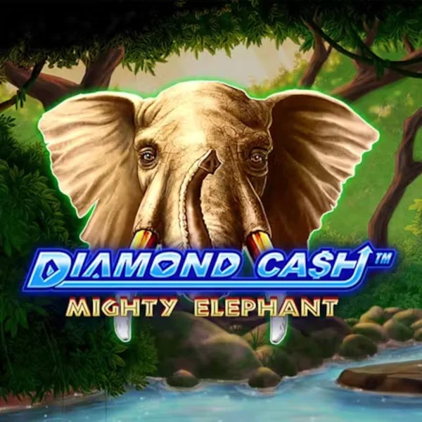 Diamond Cash Mighty Elephant by Greentube, showcased at kyngsscasino.ca – game logo