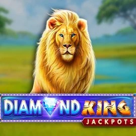 Diamond King Jackpots logo – Jackpots by SpinPlay Games at Kyngs Casino