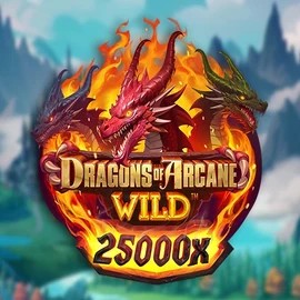 Logo of Dragons of Arcane Wild from Foxium at Kyngs Casino