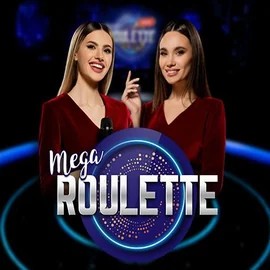 Mega Roulette logo by Pragmatic Play at Kyngs Casino