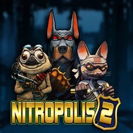 Nitropolis 2 logo by ELK Studios at Kyngs Casino