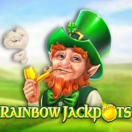 Official Jackpots logo: Rainbow Jackpots by Red Tiger Gaming at Kyngs Casino