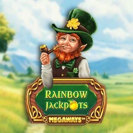 Rainbow Jackpots Megaways casino game by Red Tiger Gaming – featured logo at Kyngs Casino