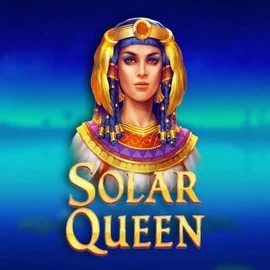 Solar Queen slot logo by Playson at Kyngs CasinoSolar Queen