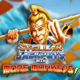 Stellar Jackpots with More Monkeys online slot from Lightning Box Game – play at kyngsscasino.ca