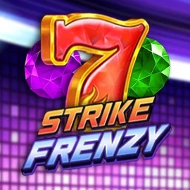 Strike Frenzy slot logo by Pragmatic Play at Kyngs Casino